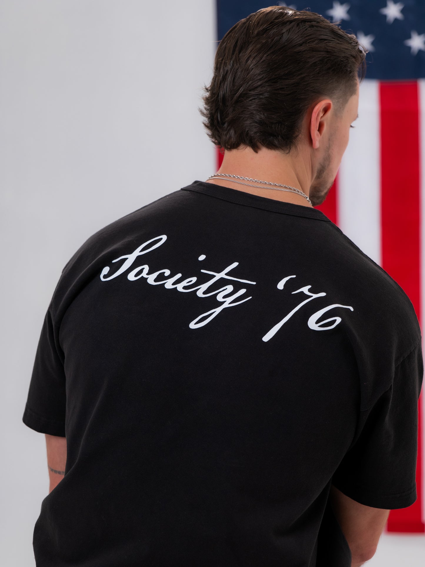 Society '76 T-Shirt - Black