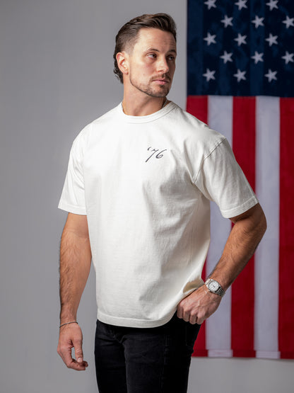 Society '76 T-Shirt - Off-White
