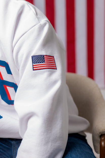 1776 Legacy Crewneck Sweatshirt - White